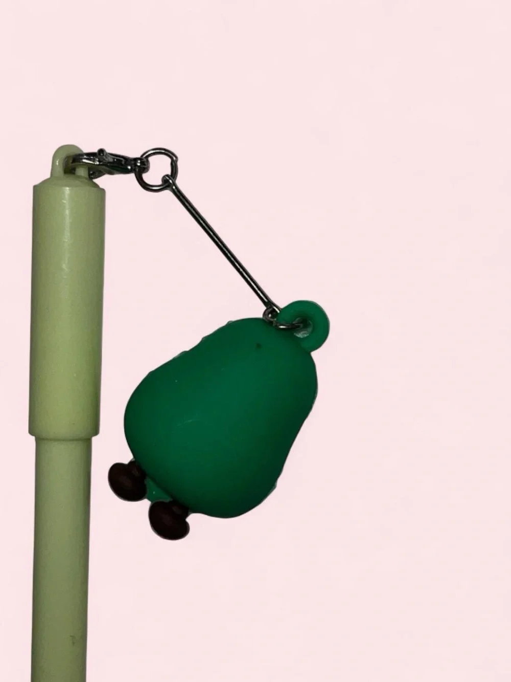 Cute Green Avocado Pen with Charm - Kids Accessories